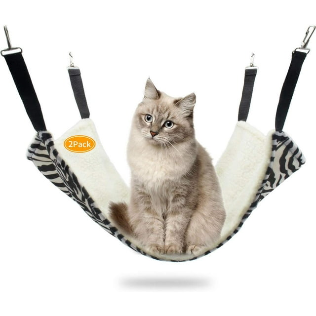 Pet Cage Hammock, Pet Hammock, Pet Cat Hammock, Soft Plush Pet Bed