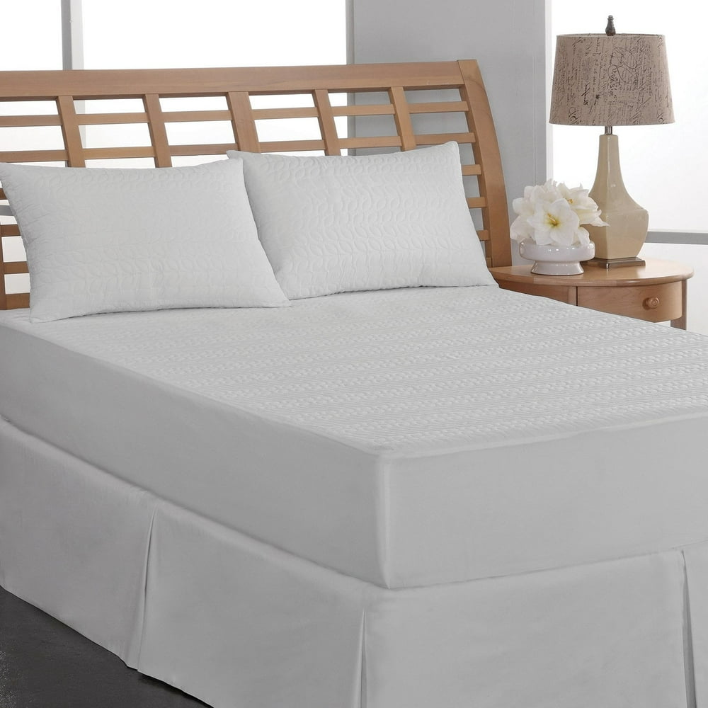 "Peva Leaf Waterproof Mattress Pad"