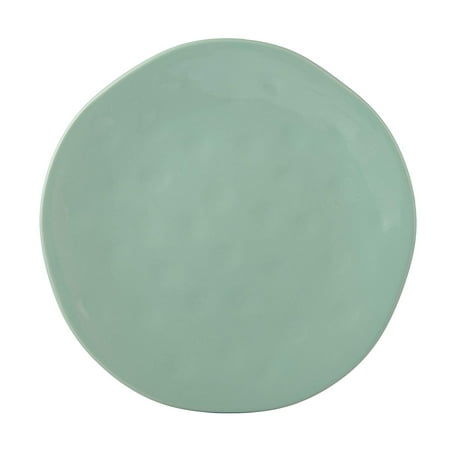 Is Stoneware Oven Safe Melange Stoneware 6-Piece Dinner Set | Irregular Shape Collection | Service for 6| Microwave, Dishwasher & Oven Safe | Dinner Plate, Mint (6 Each) ()