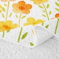 thumbnail image 5 of Manfei Gradient Blossom Bed Spread Queen 3pcs,Spring Garden Queen Coverlet Set,1 Quilt and 2 Pillowcases, 5 of 7