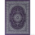 thumbnail image 2 of Allstar 5x8 Traditional Area Rug in Purple with Gainsboro Grey Persian Nain design (5' 2" x 7' 4"), 2 of 7