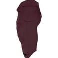 thumbnail image 3 of Terminator 2 Integrated Football Game Pants, Youth X-Small, Maroon, 3 of 7