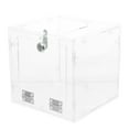 thumbnail image 1 of EeaseCA Clear Acrylic Display Donation Box Ballot Box Ticket Suggestion Container, 1 of 6