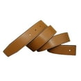 thumbnail image 2 of Kripyery Leather Belt Men Vintage Cool Faux Leather Buckle Free Belt for Decoration, 2 of 8