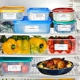 thumbnail image 3 of Food Storage Paper Sticker 500pcs/roll Food Storage Paper Sticker Labels Self Adhesive Refrigerator Package Date Labels Tag, 3 of 8