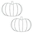 thumbnail image 6 of Hobeauty Halloween Wreath Frame Diy Pumpkin Wreath Frame Autumn Harvest Metal Wire Form Hanging Wreath Form, 6 of 8