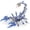 Blue, variant on Metalkitor Scorpion 3D Metal Puzzle Kit - 454 Pcs, Mechanical Model for Adults/Teens, Golden, Ideal Gift & Decor
