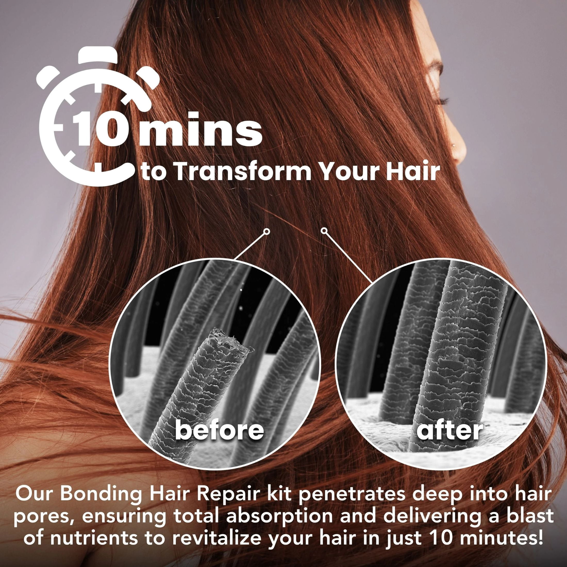 Violet Vibes Advanced Bonding Repair Conditioner, Deep Hydration & Shine, Shea, Castor & Jojoba
