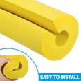 thumbnail image 4 of Unique Bargains Barbell Squat Pad Weight Lifting Bar Cushion Pad Sponge Neck Shoulder Back Protector Yellow, 4 of 5
