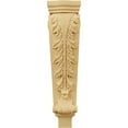 thumbnail image 2 of Ekena Millwork 6 3/4"W x 4 1/4"D x 27 1/2"H Extra Large Acanthus Pilaster Corbel, Alder, 2 of 4