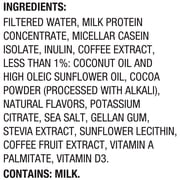 Oikos 30g Protein Shake, Mocha Latte, Shelf Stable, 12 fl oz, 4 Count Bottles