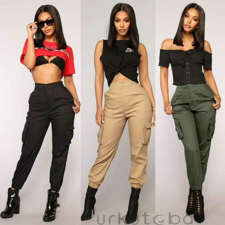Cargo army love - High-Waisted Leggings - Frankly Wearing