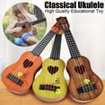 thumbnail image 1 of Kids Toy Ukulele Guitar,Classical 15.4inch 4 String Mini Children Guitar with Pick,Educational Musical Instrument Toy for Toddlers and Preschoolers, 1 of 8