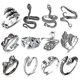 thumbnail image 1 of Juego De Anillos Punk Vintage De 12 Piezas, Anillo Abierto De Animales, Anillos Apilables Góticos Para Mujeres, Hombres Y Niñas Inevent AP007124-04, 1 of 6