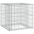 thumbnail image 3 of vidaXL Garden Bench with Gabion Basket Solid Wood Pine, 3 of 5