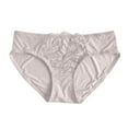 thumbnail image 2 of absanyy Womens Comfortable Lace Underwear - Gray, Size L - Nylon Spandex Blend, Stylish, Durable, Elastic, Everyday Wear, Affordable, 2 of 4