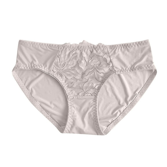 SCSAlgin Silk Panties for Women Lace Sexy Cheeky Classic Underwear Lightweight,Smooth Briefs Casual Wear