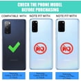 thumbnail image 4 of Samsung Galaxy S20 FE 5G case,with HD Screen Protector, Soft TPU Slim Fashion Non-Slip Protective Phone Case Cover for Samsung Galaxy S20 FE(Fan Edition)(Black Brushed TPU), 4 of 12