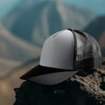 thumbnail image 4 of Falari 12 Pack Bulk Wholesale Mesh Trucker Hats 5 Panel Baseball Caps for Men and Women - Assorted Group 3, 4 of 7