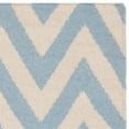 thumbnail image 3 of Safavieh Dhurries 2'6" X 10' Hand Woven Flat Weave Wool Rug, 3 of 3