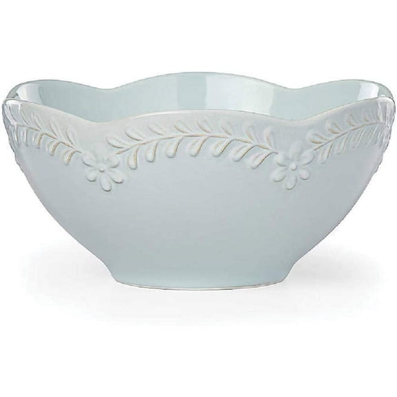 Lenox Chelse Muse Scallop Floral Purpose Bowl, Blue, 13 oz.