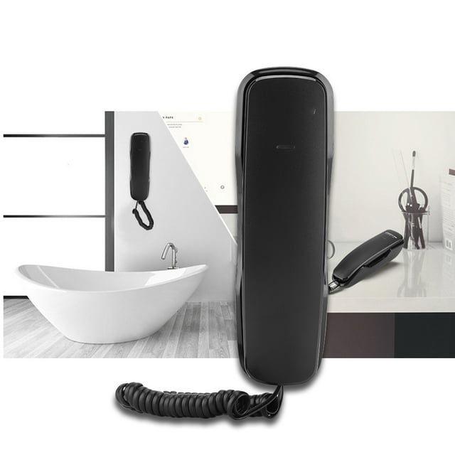 Wall Phones, Wall Telephone, Hanging Telephone, Mute Function Noise Cancelling Built-in Dial Pad For House For Home