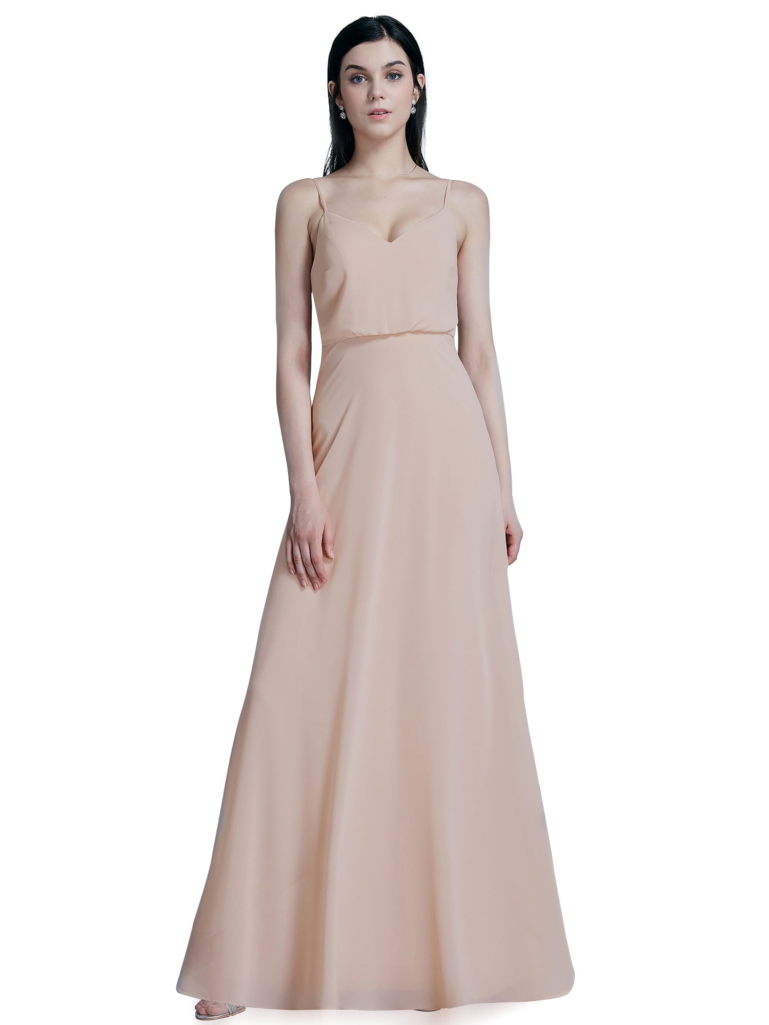 long flowy dresses for wedding guest