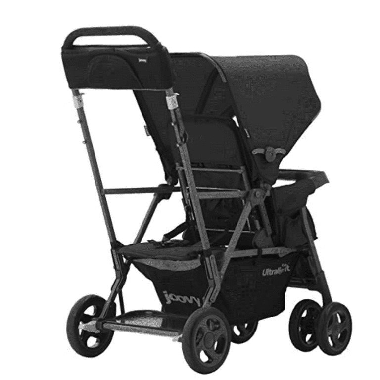 2人乗り joovy Caboose Ultralight GRAPHITE Joovy Caboose Ultralight Sit Stand Double Stroller : Target