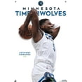 thumbnail image 4 of NBA Minnesota Timberwolves - Anthony Edwards Feature Series 24 Wall Poster with Push Pins, 14.725" x 22.375", 4 of 4