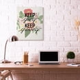 thumbnail image 2 of Stupell Home Décor Keep Growing Flower Drawing Inspiring Word Design Canvas Wall Art by Gigi Louise, 2 of 6