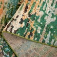thumbnail image 6 of SAFAVIEH Madison Xanthia Abstract Area Rug, Green/Rust, 6'7" x 6'7" Square, 6 of 8