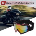 thumbnail image 2 of Gafas de montar de motocicleta Unique Bargains, gafas de ciclismo de lente colorida, marco rojo y negro, 2 of 6