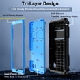 thumbnail image 3 of SUPNICE Case for Samsung Galaxy Tab A9 8.7 Inch 2023 (SM-X110/X115/X117) with Kickstand, Shockproof Bumper Case for Galaxy Tab A9 2023 8.7”,Blue, 3 of 7