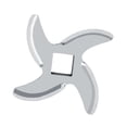 thumbnail image 3 of 3Pcs Stainless Steel Meat Grinder Blade Mincer Knife Replacement Accessories Kitchen Appliance Parts ,Easy Installation, 3 of 6