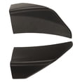 thumbnail image 3 of Difusor de labio cortadora de parachoques delantero de coche, reemplazo de bordes redondeados negros para Ford Mustang 2015-2017, 2 uds. Jadeshay A, 3 of 8