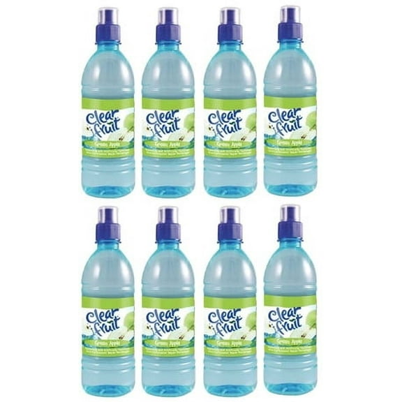 Dana Market - Clear Fruit Green Apple Flavored Water 8 Pack 16.9 oz Bottles