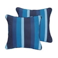 thumbnail image 5 of Humble and Haute Sunbrella Gateway Indigo Corded Indoor/ Outdoor Pillow Set (Set of 2) 22 in x 22 in, 5 of 5