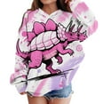 thumbnail image 3 of Teen Boys Hoodies Dinosaur Print Hoodies Casual Long Sleeve Hoodies Boys 10-11 Years Clothes Back to School Clothes, 3 of 5