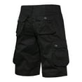 thumbnail image 4 of HERESOM Men's Casual Cargo Shorts, Lightweight Water Resistant Shorts, Stretch Tactical Plus Size Work Shorts with Multi-Pocket, 4 of 5
