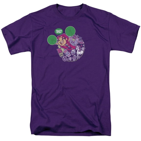 Teen Titans Go - Yay - Short Sleeve Shirt - Small