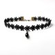 thumbnail image 4 of 11 gargantillas góticas para mujer con cadena extendida (negro), 4 of 4