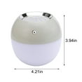 thumbnail image 3 of Yhsdtq,USB Portable Humidifier, 300ml Capacity, 7 Color LED Lights, 2 Modes Quiet, For Home Office Bedroom Car Travel, Energy-Saving Design, Air Purifying, Mini Size, Night Use, Low Noise Operation, 3 of 9