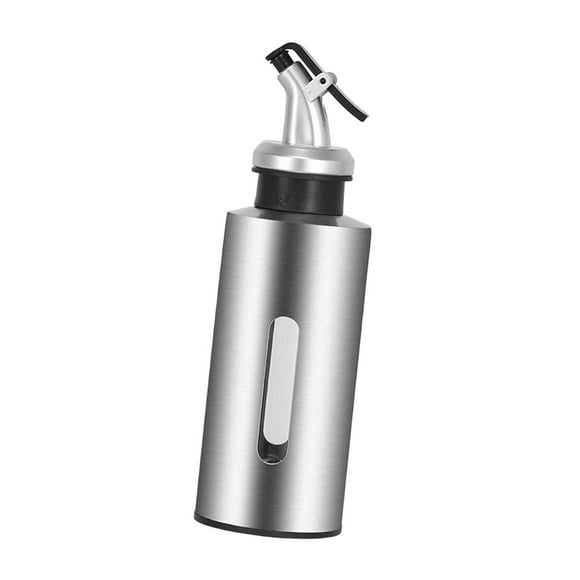 Botella Dispensadora de Aceite, Botellas Dispensadoras de Aceite de Oliva, Accesorios de Cocina Portátiles Botella de Aceite de Acero Inoxidable, S:190ML Sunnimix Botella de aceite