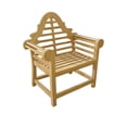 thumbnail image 2 of D-Art Collection Teak Lutyen Arm Chair in solid teakwood natural color, 2 of 2