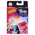 thumbnail image 4 of Dreamworks Trolls World Tour UNOTM Card Game with 112 Cards for 7 Year Olds and Up, 4 of 4