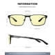 thumbnail image 3 of Gafas de luz azul ANYLUV, ligeras, antifatiga ocular, 3 of 8