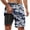 3-Grey, variant on Telankuip Camouflage Colour Swim Shorts for Men Summer Stylish Elastic Waisted Drawstring Swim Trunks with Compression Liner Comfortable Quick Drying Lined Pocket Beach Shorts 7-Purple XL