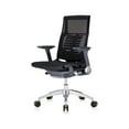 thumbnail image 7 of Powerfit Executive Chair, Charcoal Frame, Mesh Seat & Back, Black, 7 of 7