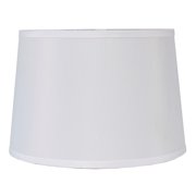 Mainstays White Textured Medium Mod Drum Lamp Shade