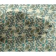thumbnail image 4 of oneOone Viscose Chiffon Fabric Leaves & Floral Block Print Sewing Fabric BTY 42 Inch Wide, 4 of 4